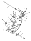 Page C Diagram and Parts List for 12AE999M401 2000 Yard Man Lawn Mower